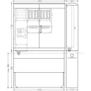 Hensel Mi EV 22kW 8010 Ladeverteiler für 8...