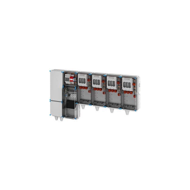 Hensel Mi EV 140kW 4001 Ladeverteiler für 4 Abgänge á  140kW