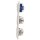 Busch-Jaeger Busch-Duro 2000 SI Set: 2x 20 EUC-212 SCHUKO Steckdose + 1x 2000/6 US Wippschalter-Einsatz + 1x Wippe 2506-212 + 1x  2513-212 Abdeckrahmen 3-fach Cremeweiß
