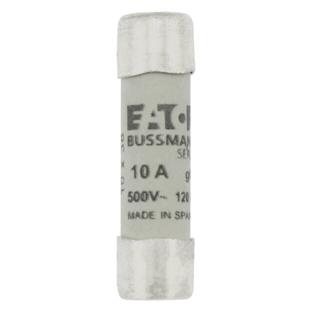 eaton Sicherungseinsatz CYLINDRICAL FUSE 10 x 38 10A GG 500V AC