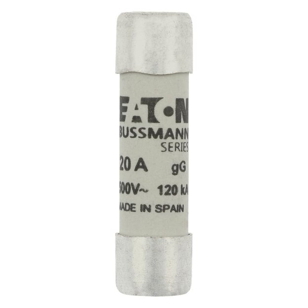 eaton Sicherungseinsatz CYLINDRICAL FUSE 10 x 38 20A GG 500V AC