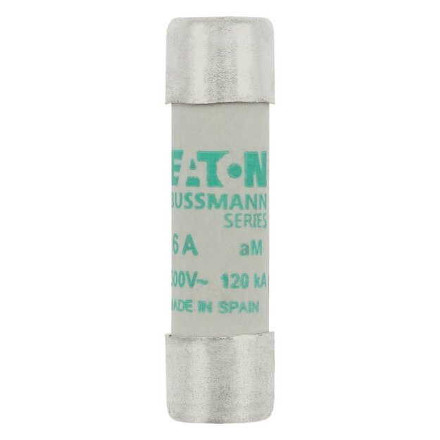 eaton Sicherungseinsatz CYLINDRICAL FUSE 10 x 38 6A AM 500V AC