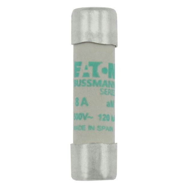 eaton Sicherungseinsatz CYLINDRICAL FUSE 10 x 38 8A AM 500V AC