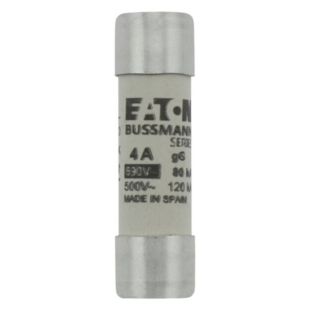 eaton Sicherungseinsatz CYLINDRICAL FUSE 14 x 51 4A GG 690V AC