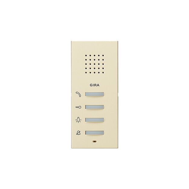 Gira 125001 Wohnungsstation AP System 55 Cremeweiß