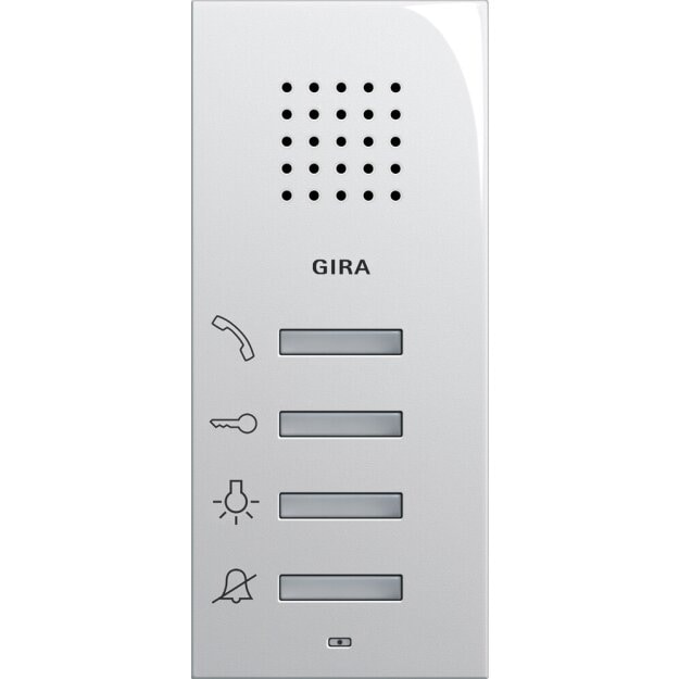 Gira 125003 Wohnungsstation AP System 55 Reinweiß