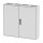eaton Aufputz-Wandgehäuse EWK komplett EWK-G46/31
