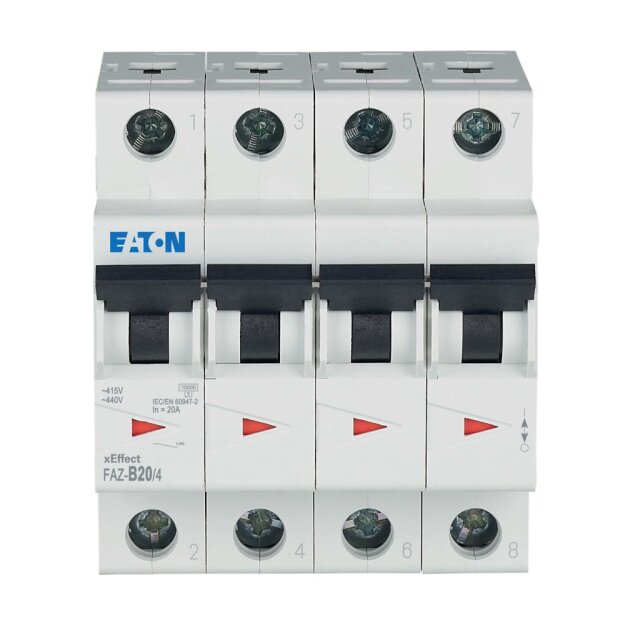 eaton Leitungsschutzschalter FAZ-B20/4
