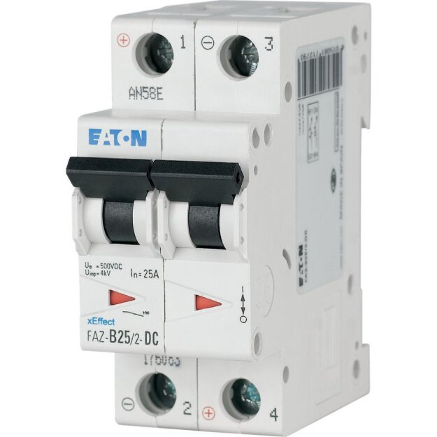 eaton Leitungsschutzschalter FAZ-B6/2-DC