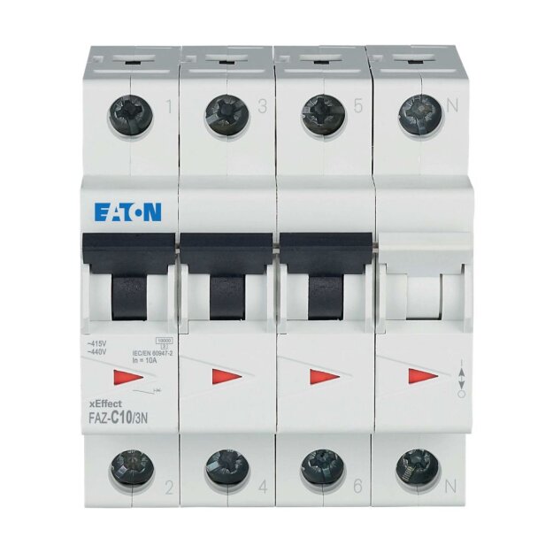eaton Leitungsschutzschalter FAZ-C10/3N