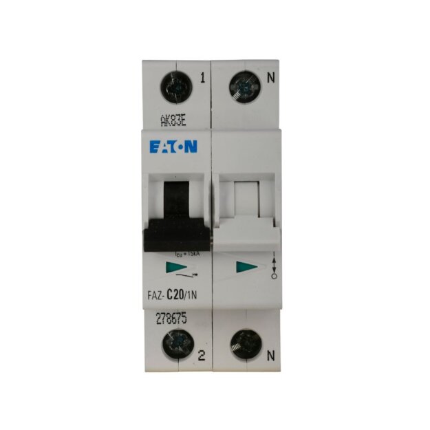 eaton Leitungsschutzschalter FAZ-C20/1N