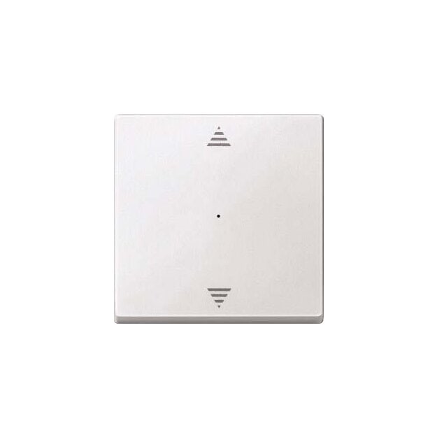 Merten 625519 Wippe für Tastermodul 1-fach mit Aufdruck Pfeile Auf/Ab Polarweiß System M