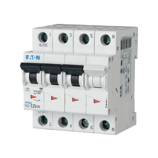 eaton Leitungsschutzschalter FAZ-C25/3N