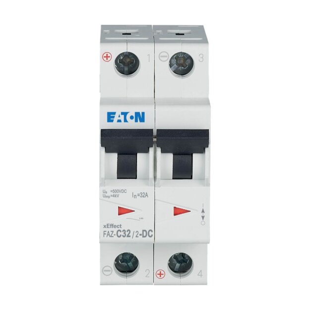 eaton Leitungsschutzschalter FAZ-C32/2-DC