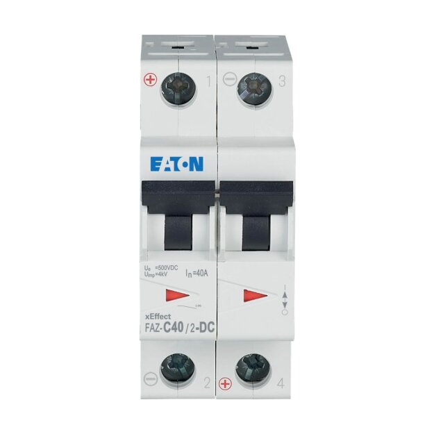 eaton Leitungsschutzschalter FAZ-C40/2-DC