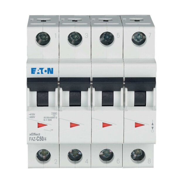eaton Leitungsschutzschalter FAZ-C50/4