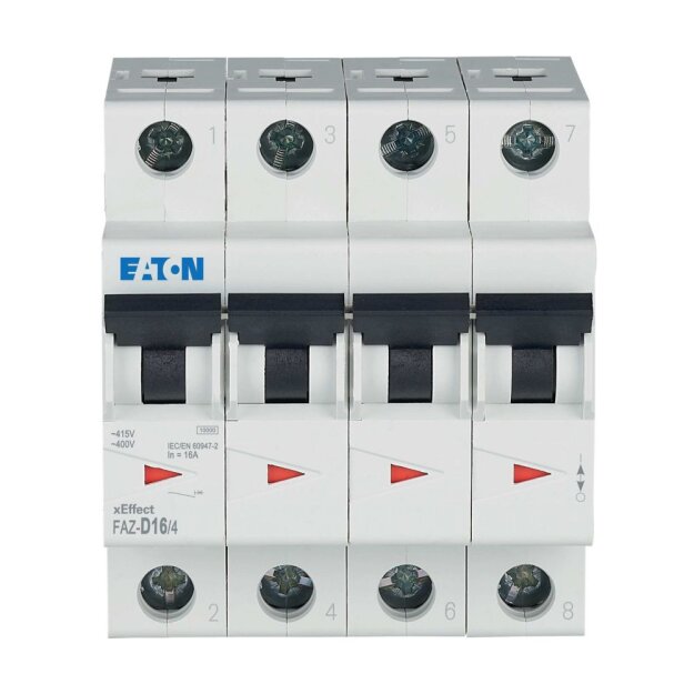 eaton Leitungsschutzschalter FAZ-D16/4