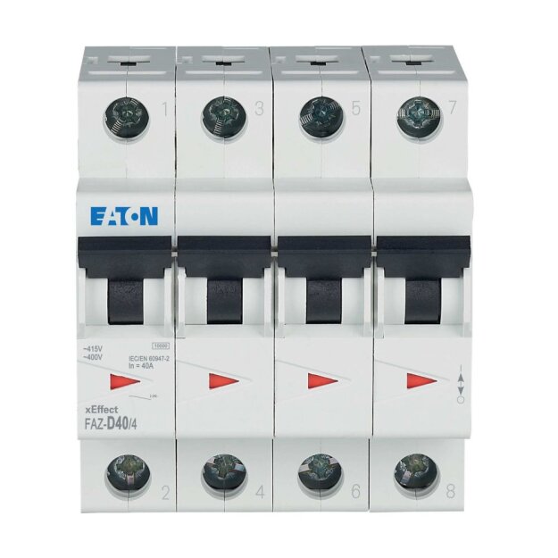 eaton Leitungsschutzschalter FAZ-D40/4