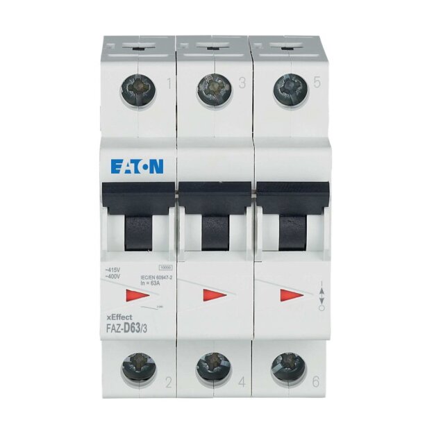 eaton Leitungsschutzschalter FAZ-D63/3