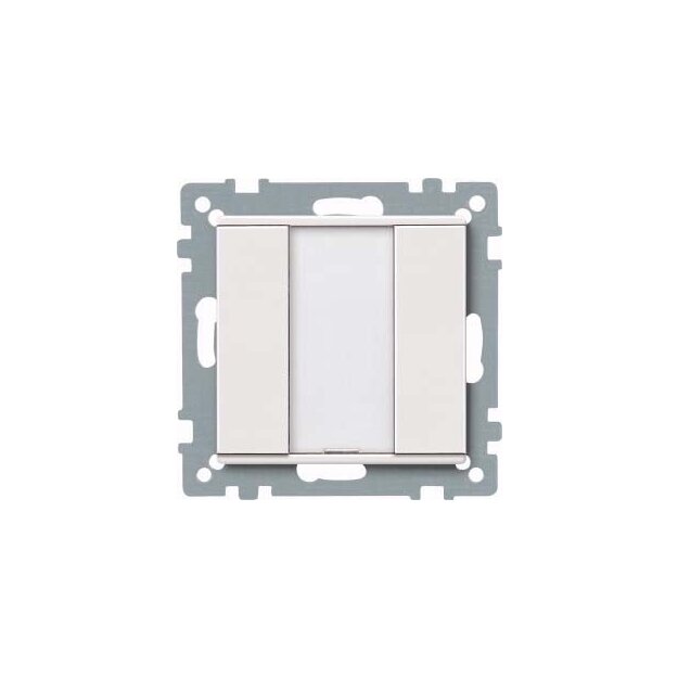 Merten 627519 Taster 1-fach plus Polarweiß System M