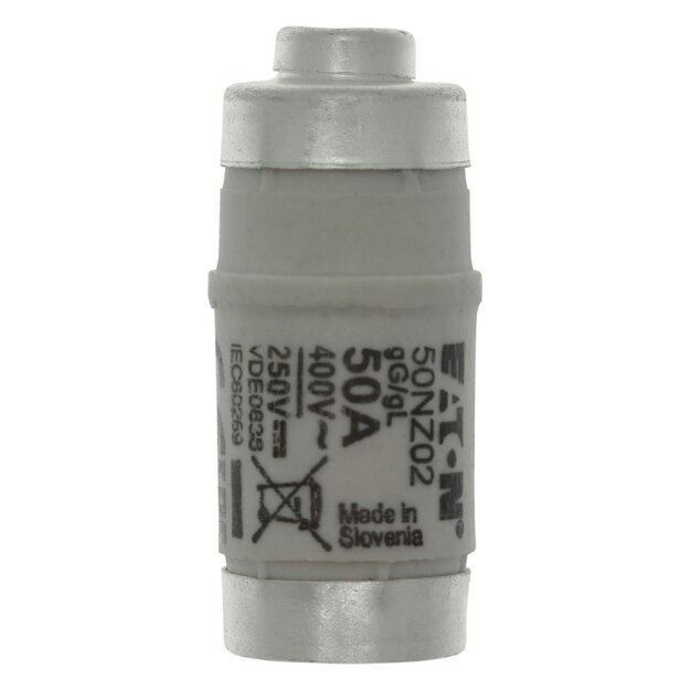 eaton Sicherungseinsatz FUSE-D02 50A T GL/GG 400VAC E18