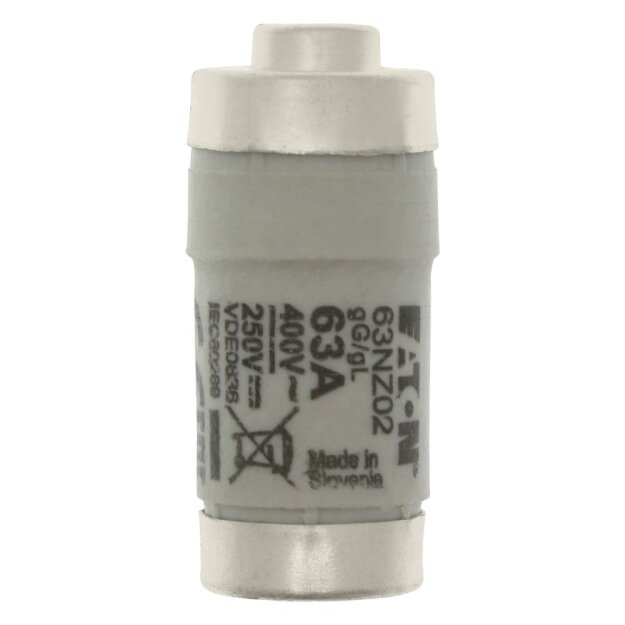 eaton Sicherungseinsatz FUSE-D02 63A T GL/GG 400VAC E18