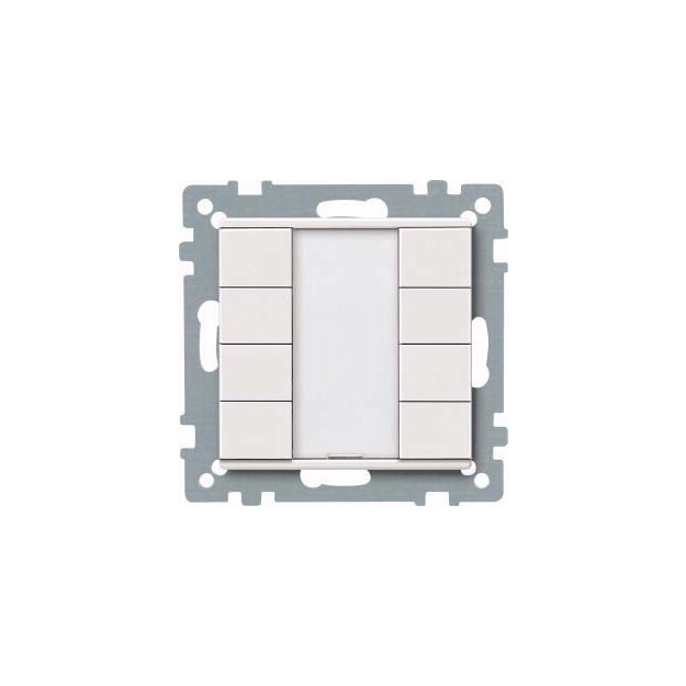 Merten 627819 Taster 4-fach plus Polarweiß System M