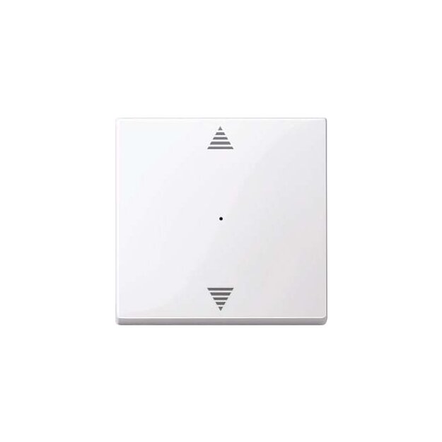 Merten 619425 Wippe für Tastermodul 1-fach mit Aufdruck Auf/Ab Aktivweiß glänzend System M