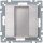 Merten 627560 Taster 1-fach plus Aluminium System M