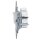 Busch-Jaeger 0243/04 TAE-Anschlussdose 3x6 NFN Alpinweiß 2CKA000230A0392