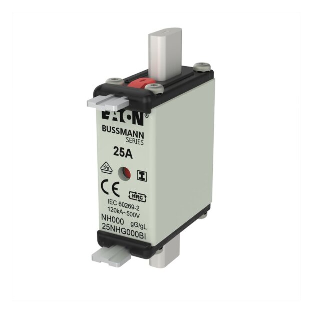 eaton Sicherungseinsatz NH FUSE 25A 500V SIZE 000 GG IMGL
