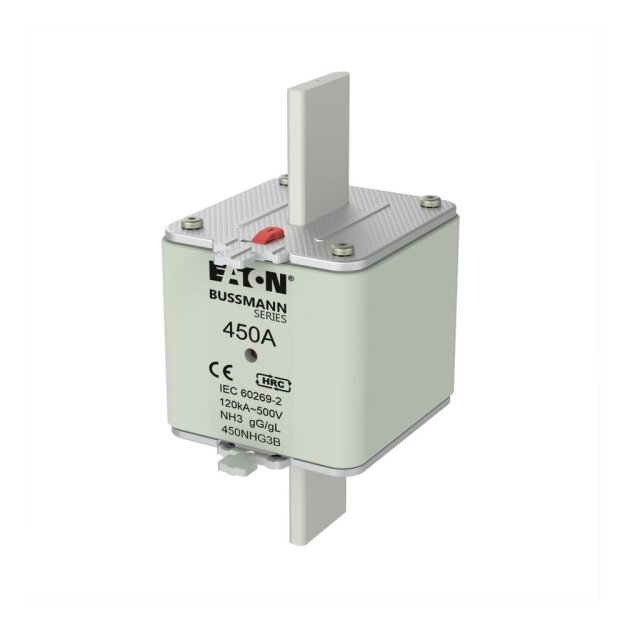 eaton Sicherungseinsatz NH FUSE 450A 500V 3 GG/GL SIZE 3