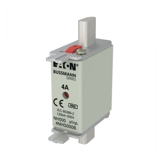eaton Sicherungseinsatz NH FUSE 4A 500V SIZE 000 GG MGL