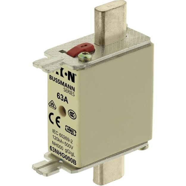 eaton Sicherungseinsatz NH FUSE 63AMP 500V SIZE 000 GG MGL