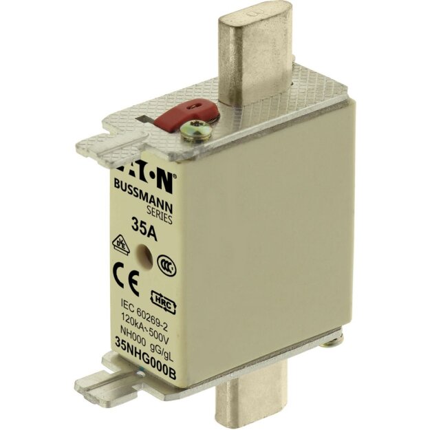 eaton Sicherungseinsatz NH-SICHERUNG 35 A 500 V GRÖSSE 000 GG MG