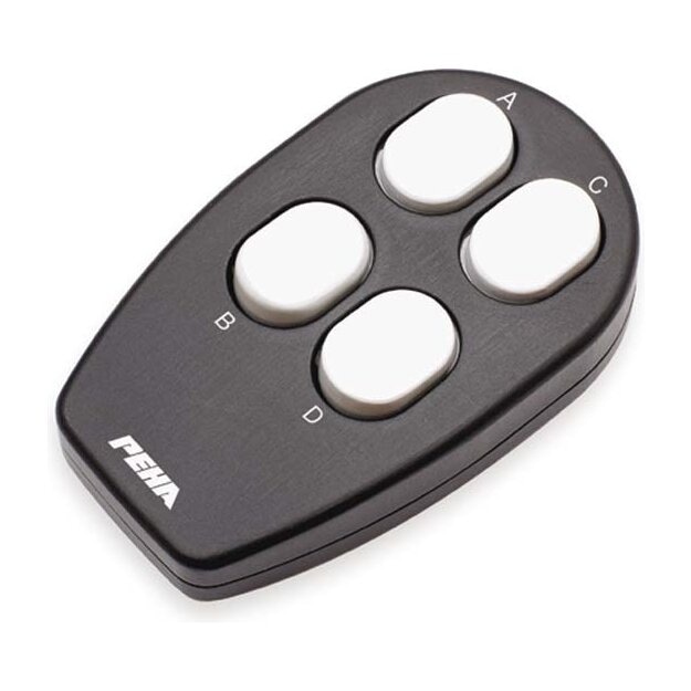 Peha 00364113 EnOcean Easyclick Mini-Handsender Schwarz 4 Kanal