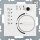 Berker 75441189 Temperaturregler mit Tasterschnittstelle S.1/B.3/B.7 Polarweiß matt