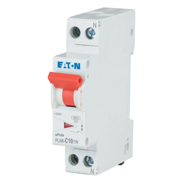 eaton Leitungsschutzschalter PLN6-C10/1N-DE