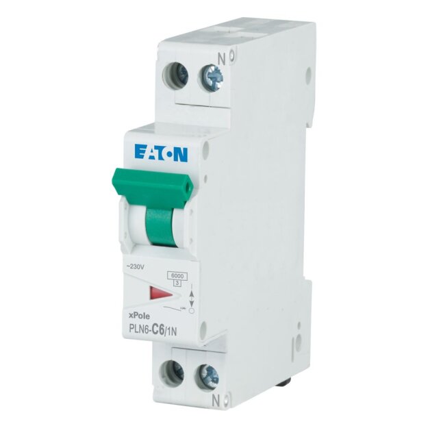eaton Leitungsschutzschalter PLN6-C6/1N-DE