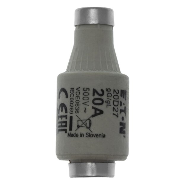 eaton Sicherungseinsatz SICHERUNG-D2 20A T GL/GG 500VAC E27
