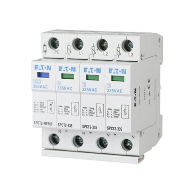 eaton Überspannungsableiter steckbar SPCT2-385-3+NPE