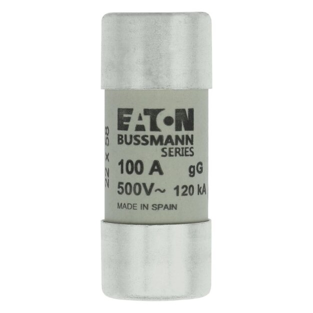 eaton Sicherungseinsatz Zylindrische Sicherung 22 x 58 100A GG 5