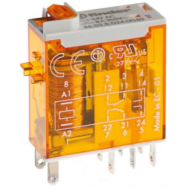 Finder Miniatur-Steckrelais 46.52.8.048.0040