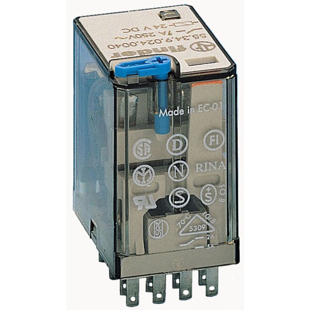 Finder Miniatur-Industrie-Steckrelais 55.34.9.024.0074