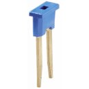 Finder Verbindungsbrücke 2polig blau 4,6mm breit