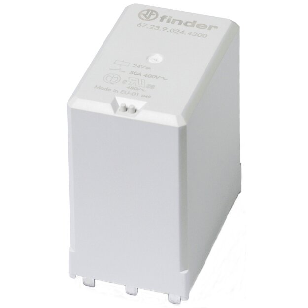 Finder Hochleistungs-Printrelais 67.23.9.024.4300