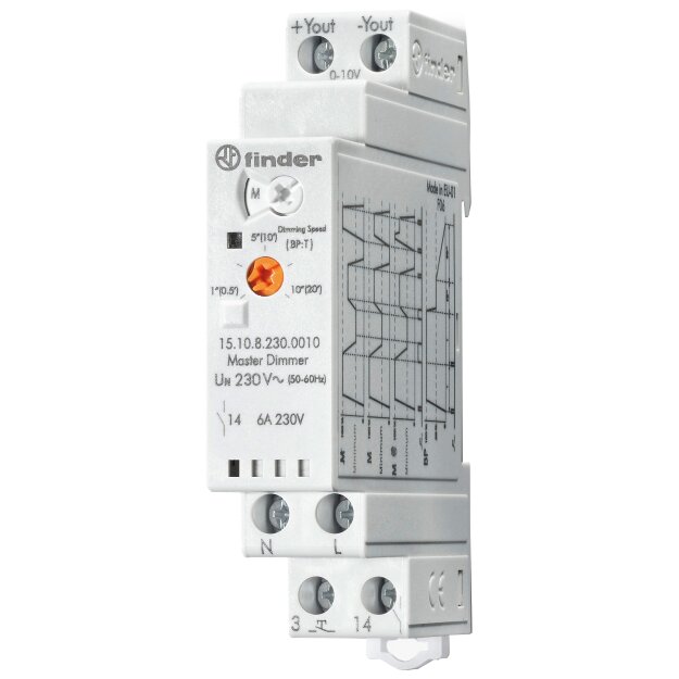 Finder Elektronischer Dimmer Master für Reiheneinbau