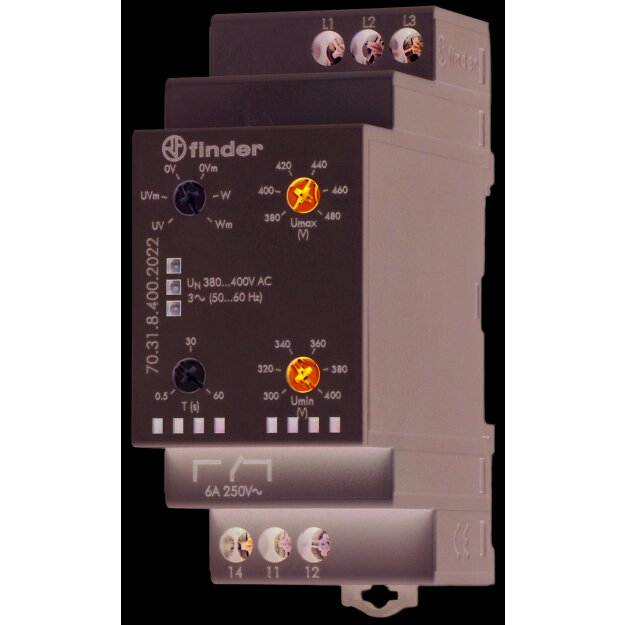 Finder MF-Phasenüberwachung 70.31.8.400.2022 3-phasen