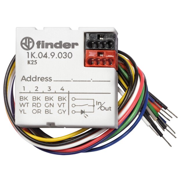 Finder KNX-Modul 4Kanäle für Unterputzmontage