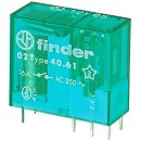 Finder bistabiles Printrelais m.einer Spule 1 Wechsler...